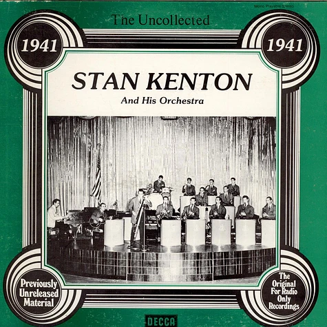 Stan Kenton And His Orchestra - The Uncollected - 1941