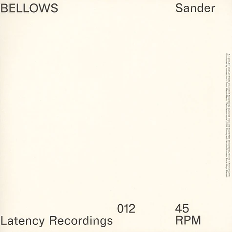 Bellows - Sander