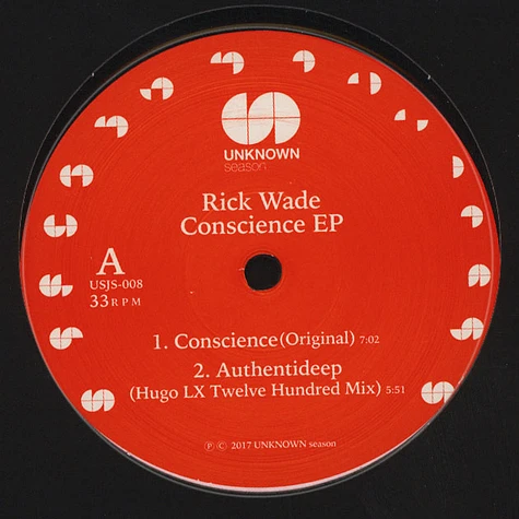 Rick Wade - Conscience EP