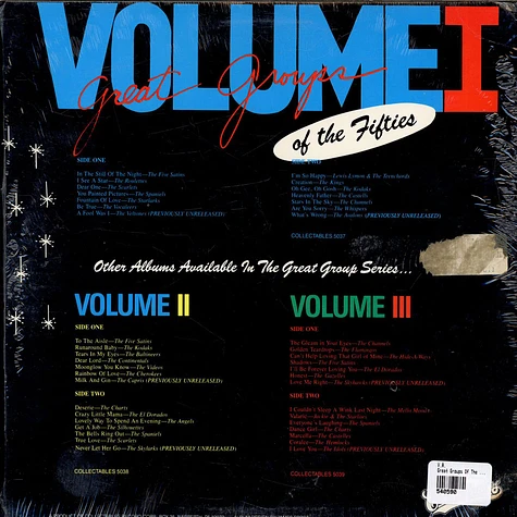 V.A. - Great Groups Of The Fifties Volume 1