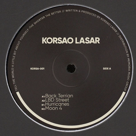 Korsao Lasar - Korsa 001