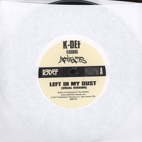 K-Def - Left In My Dust Feat. The Artifacts