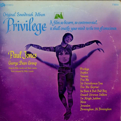Mike Leander - Privilege (Original Soundtrack Album)