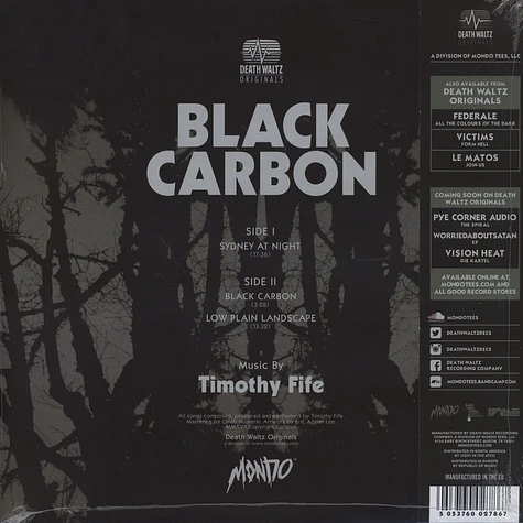 Timothy Fife - Black Carbon