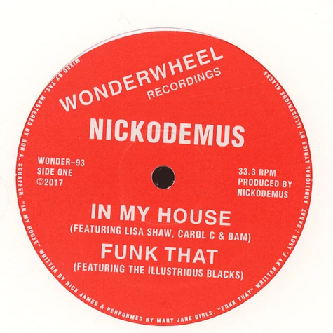 Nickodemus - In My House