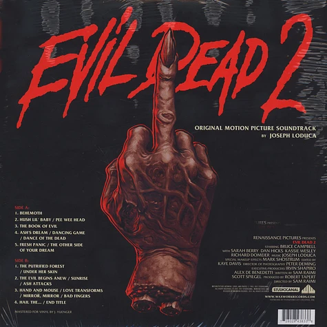 Joseph LoDuca - OST Evil Dead II Colored Vinyl Edition