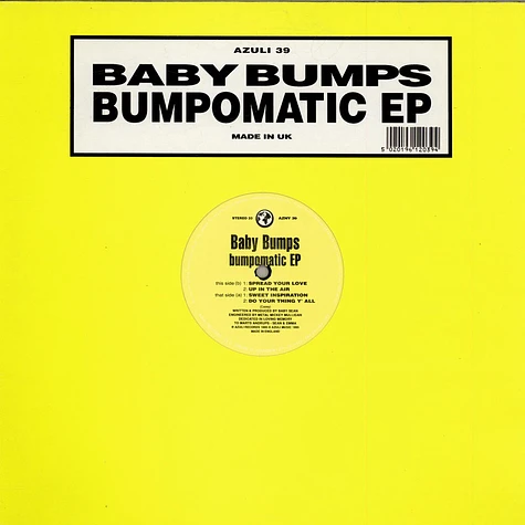 Baby Bumps - Bumpomatic EP