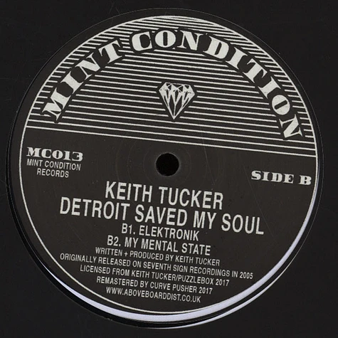 Keith Tucker - Detroit Saved My Soul