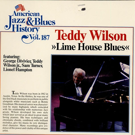 Teddy Wilson - Lime House Blues