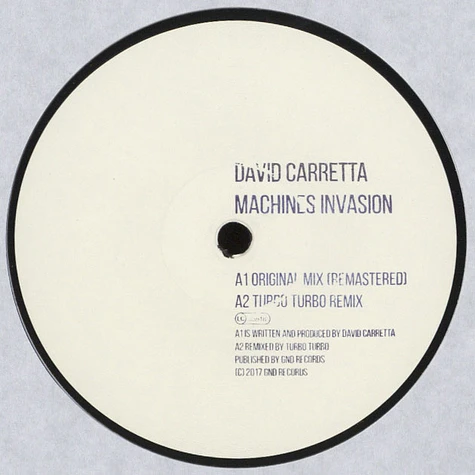 David Carretta - Machines Invasion