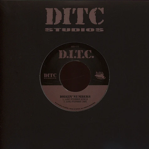 D.I.T.C. - Diggin' Numbers Silver Vinyl Edition