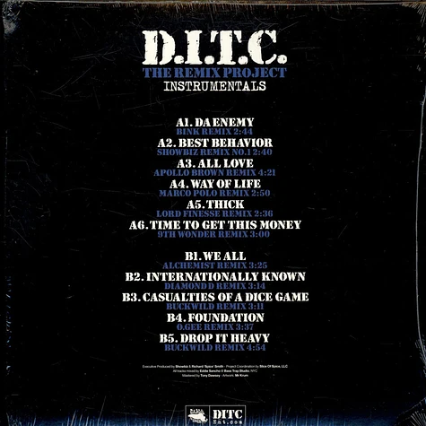 D.I.T.C. - The Remix Project (Instrumentals)