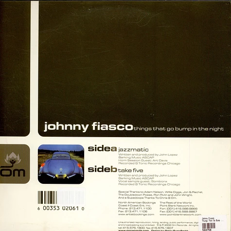 Johnny Fiasco - Things That Go Bump In The Night