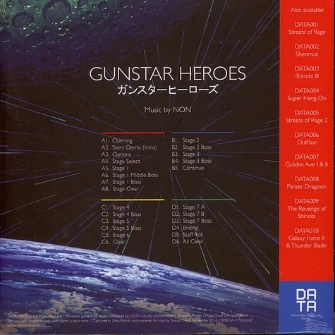 Norio Hanzawa - OST Gunstar Heroes