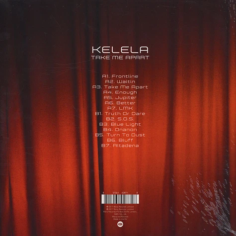 Kelela - Take Me Apart Black Vinyl Edition