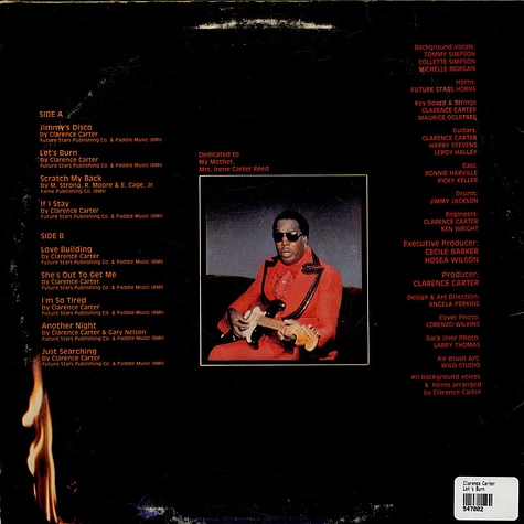 Clarence Carter - Let's Burn