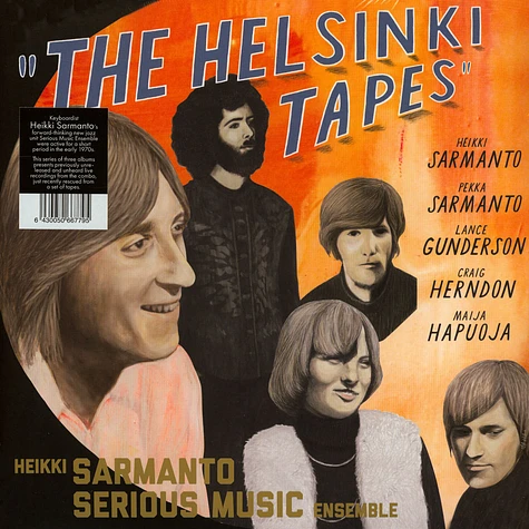 Heikki Sarmanto Serious Music Ensemble - The Helsinki Tapes Volume 2 Black Vinyl Edition