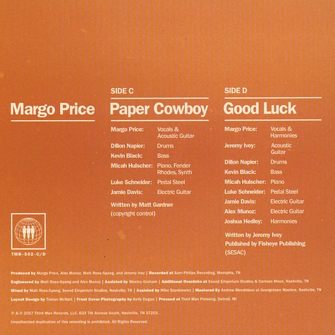 Margo Price - Paper Cowboy / Good Luck (Weakness EP 2/2)