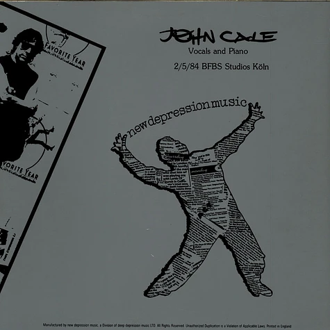 John Cale - New Depression Music
