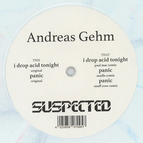 Andreas Gehm - Panic Remixes