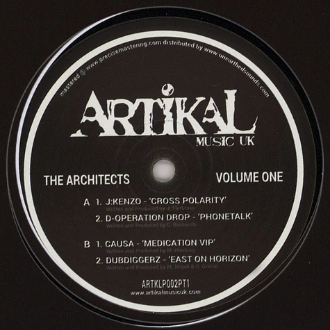 V.A. - The Architects Volume 1 Plate 1
