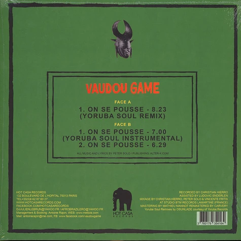 Vaudou Game - On Se Pousse Yoruba Soul Remixes