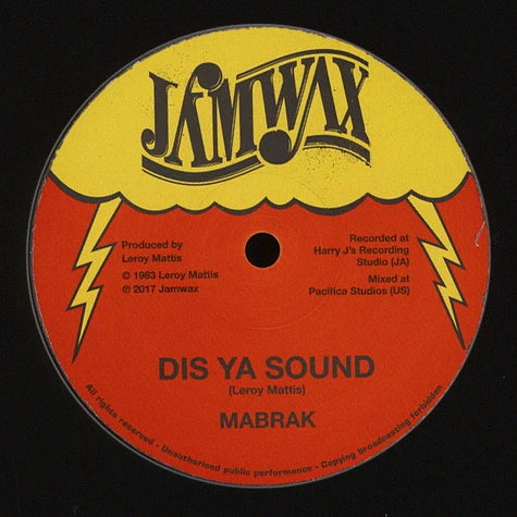 Mabrak - Dis Ya Sound