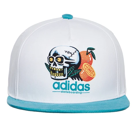 adidas Skateboarding - Oranges & Skull Snapback Cap