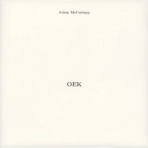 Adam McCartney - Oek