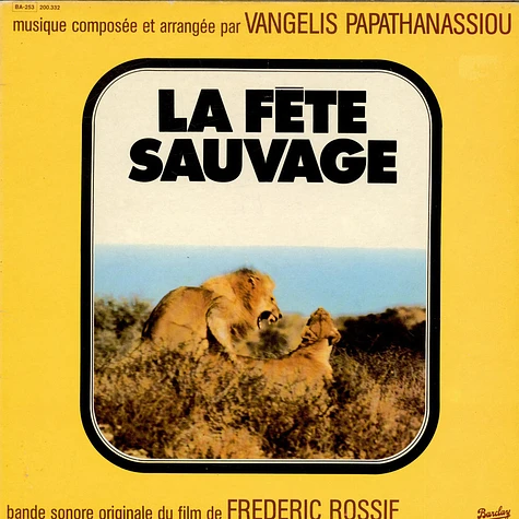Evangelos Papathanassiou - La Fête Sauvage (Bande Sonore Originale Du Film)