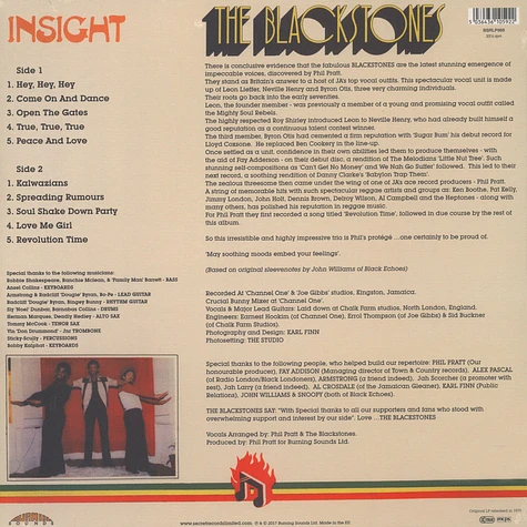 The Blackstones - Insight