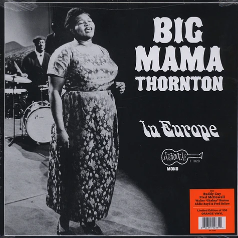 Big Mama Thornton - In Europe Orange Vinyl Edition
