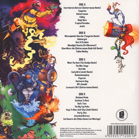 Tommy Tallarico - OST Earthworm Jim Colored Vinyl Edition