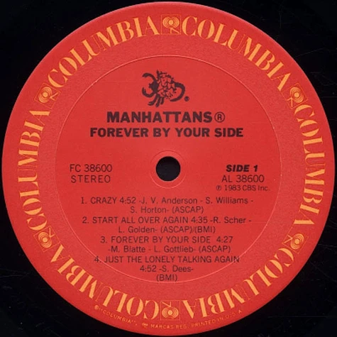 Manhattans - Forever By Your Side