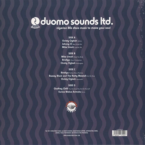 V.A. - Duomo Sounds Ltd. Nigerian 80S Disco Music To Move Your Soul