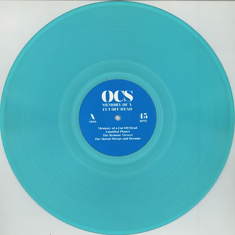 OCS (Oh Sees (Thee Oh Sees)) - Memory Of A Cut Off Head Translucent Blue Vinyl Edition