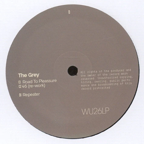 Oscar Mulero - Grey Fades To Green Disc 2