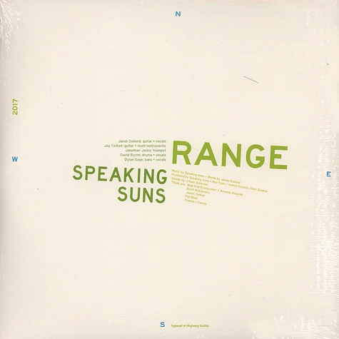 Speaking Suns - Range