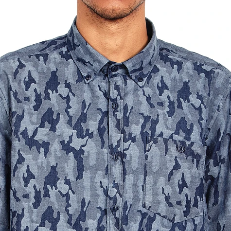 Barbour - Indigo Camo Shirt