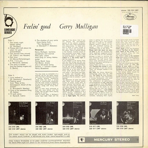 Gerry Mulligan - Feelin' Good