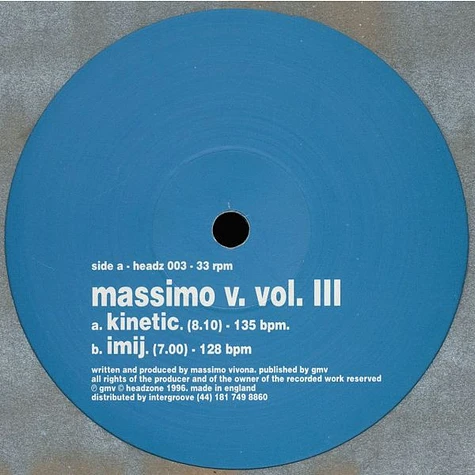 Massimo Vivona - Vol. III