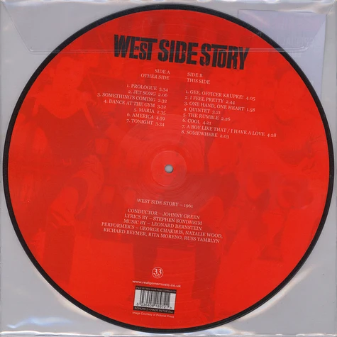 V.A. - OST West Side Story Picture Disc Edition