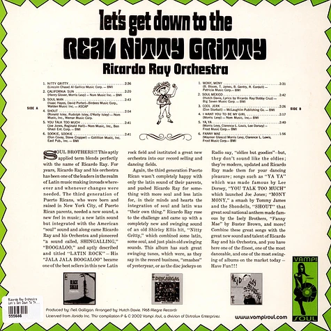 Ricardo Ray Orchestra - Let's Get Down To The Real Nitty Gritty