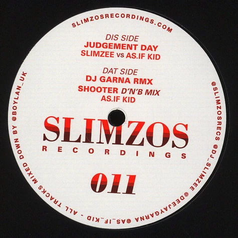 Slimzee / As.If Kid / Garna - Judgement Day Ep