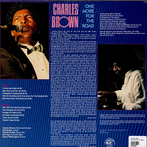 Charles Brown - One More For The Road