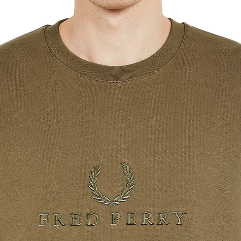 Fred Perry - Tonal Embroidered Sweat