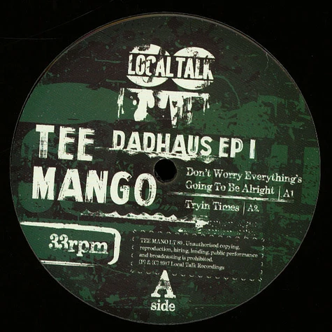 Tee Mango - Dadhaus EP # 1
