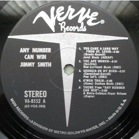 Jimmy Smith - Any Number Can Win