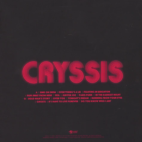 Cryssis - 1976 Colored Vinyl Edition