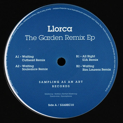 Llorca - The Garden Remix EP